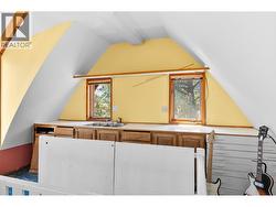 Artist studio above garage. - 