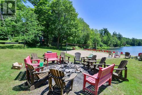 8 - 7 Silver Point Road, Seguin, ON - Outdoor With Body Of Water With Deck Patio Veranda