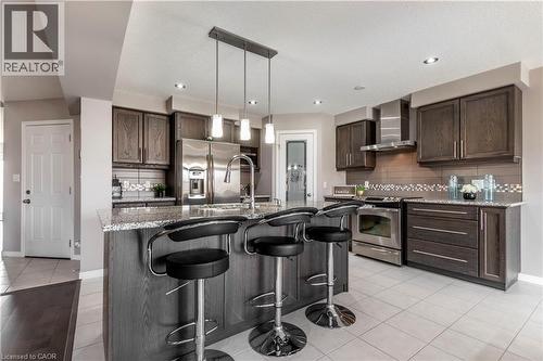 508 Netherwood Crescent, Kitchener, ON - Indoor Photo Showing Kitchen With Stainless Steel Kitchen With Upgraded Kitchen