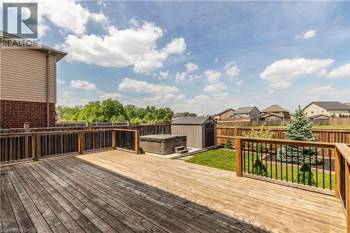 508 Netherwood Crescent, Kitchener, ON - Outdoor With Deck Patio Veranda With Exterior