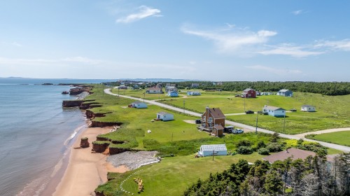 Photo aérienne - 345 Ch. De Gros-Cap, Les Îles-De-La-Madeleine, QC - Outdoor With View