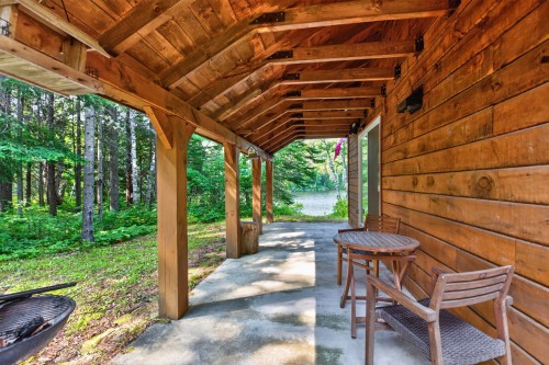 Balcon - 3040 Ch. Du Lac-Poisson, Saint-Zénon, QC - Outdoor With Exterior