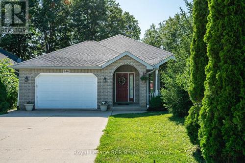 cement driveway - 246 16Th Avenue Crescent, Hanover, ON - Outdoor