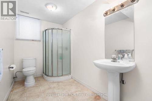 3 piece bathroom on lower level - 246 16Th Avenue Crescent, Hanover, ON - Indoor Photo Showing Bathroom