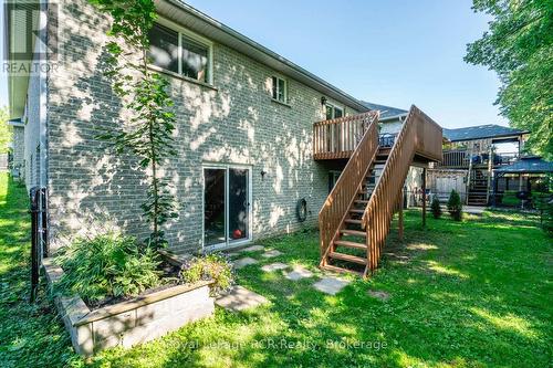 lovely fenced backyard, easy to maintain - 246 16Th Avenue Crescent, Hanover, ON - Outdoor With Deck Patio Veranda