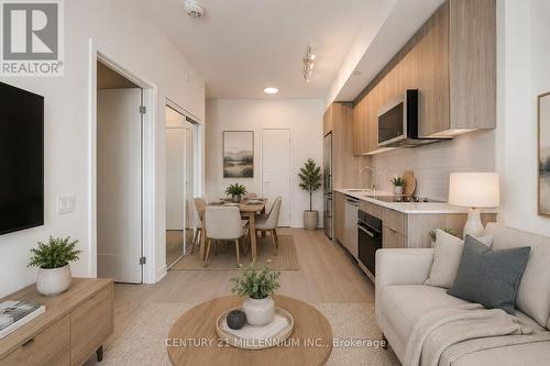 415 - 20 Deans Drive, Toronto, ON - Indoor Photo Showing Living Room