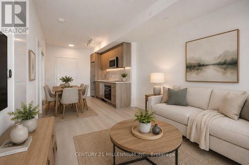 415 - 20 Deans Drive, Toronto, ON - Indoor Photo Showing Living Room