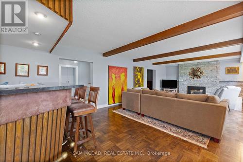 461 Temagami Crescent, Mississauga, ON - Indoor With Fireplace