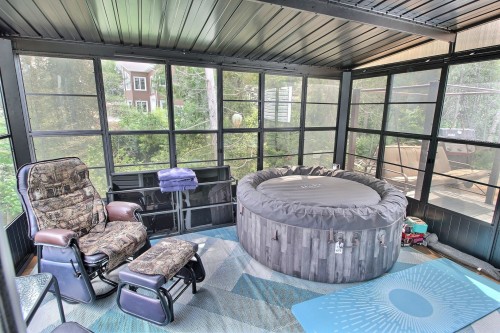 Sun Room - 1081 Ch. De La Pointe, Preissac, QC -  With Exterior