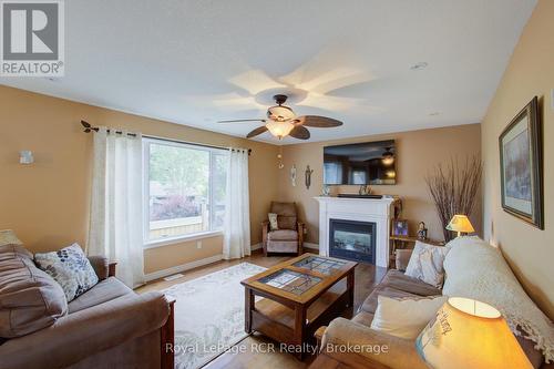 237 Carrol Street, Wellington North (Arthur), ON - Indoor Photo Showing Living Room With Fireplace