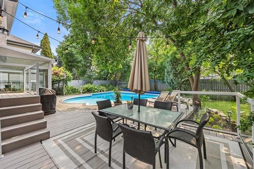 31 Waterside Cove, Winnipeg, MB - Outdoor With In Ground Pool With Deck Patio Veranda With Exterior