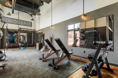 Salle d'exercice - 322-200 Rue Marie-Charles-Le Moyne, Longueuil (Le Vieux-Longueuil), QC - Indoor Photo Showing Gym Room