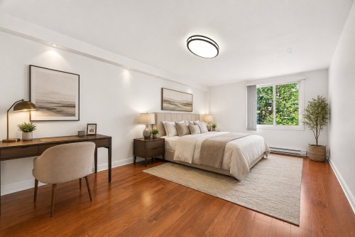 Chambre à coucher principale - 307-8 Rue Riverside, Saint-Lambert, QC - Indoor Photo Showing Bedroom