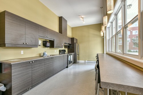 Salle communautaire - 307-1440 Av. De Rochechouart, Saint-Jérôme, QC - Indoor Photo Showing Kitchen