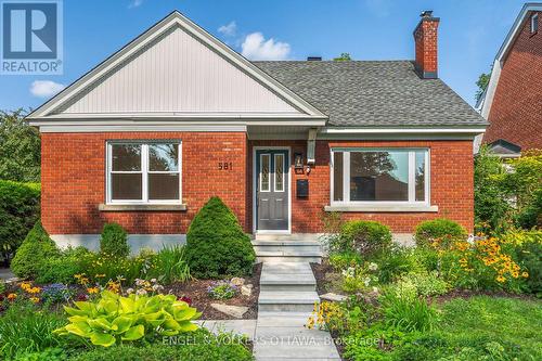 Front Exterior - 581 Windermere Avenue, Ottawa, ON - Outdoor