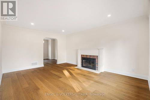 Living Room - 581 Windermere Avenue, Ottawa, ON - Indoor Photo Showing Living Room With Fireplace