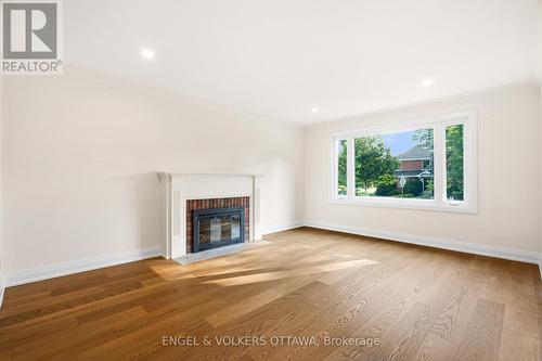 Living Room - 581 Windermere Avenue, Ottawa, ON - Indoor Photo Showing Living Room With Fireplace
