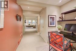 Office space with built in closets - 