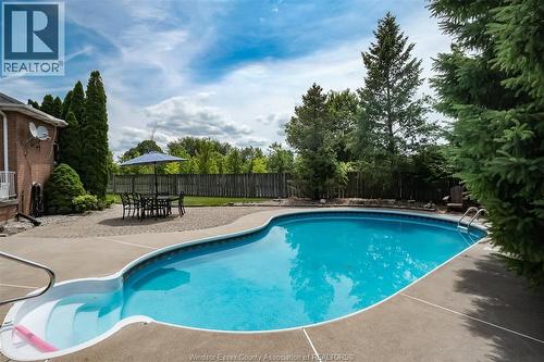 1747 Chornoby Crescent, Tecumseh, ON - Outdoor With In Ground Pool With Backyard