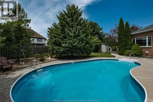 1747 Chornoby Crescent, Tecumseh, ON - Outdoor With In Ground Pool With Backyard