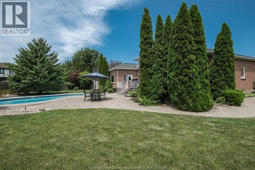 1747 Chornoby Crescent, Tecumseh, ON - Outdoor With In Ground Pool