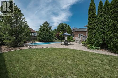 1747 Chornoby Crescent, Tecumseh, ON - Outdoor With In Ground Pool