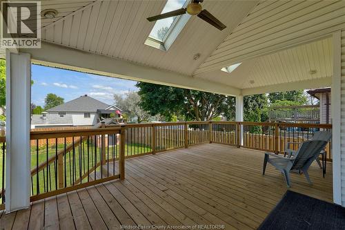 682 Michael Drive, Tecumseh, ON - Outdoor With Deck Patio Veranda With Exterior