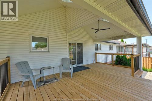 682 Michael Drive, Tecumseh, ON - Outdoor With Deck Patio Veranda With Exterior