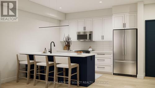 201 - 75 Suncoast Drive, Goderich (Goderich (Town)), ON - Indoor Photo Showing Kitchen With Upgraded Kitchen