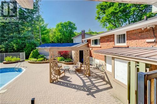 291 Villa Place, Waterloo, ON - Outdoor With In Ground Pool With Deck Patio Veranda