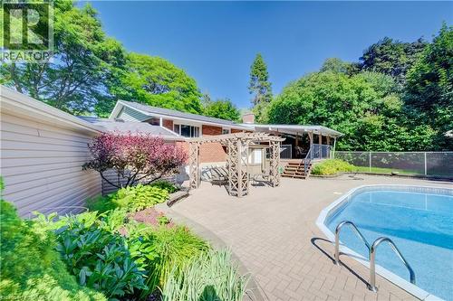 291 Villa Place, Waterloo, ON - Outdoor With In Ground Pool