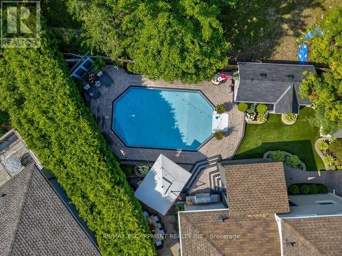 1482 Epping Road, Burlington, ON - Outdoor With In Ground Pool