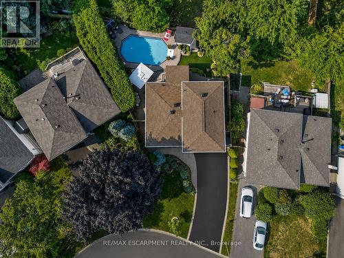 1482 Epping Road, Burlington, ON - Outdoor With In Ground Pool