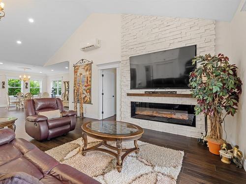 29 Laughlin Street, Miscouche, PE - Indoor Photo Showing Living Room With Fireplace