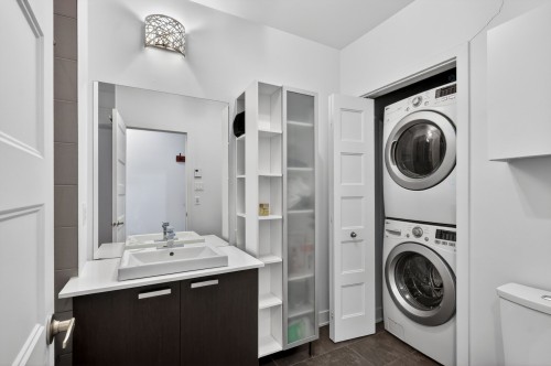 Bathroom - 202-5321 Rue St-Denis, Montréal (Le Plateau-Mont-Royal), QC - Indoor Photo Showing Laundry Room