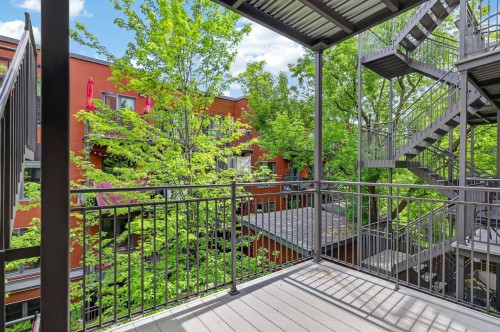Balcony - 202-5321 Rue St-Denis, Montréal (Le Plateau-Mont-Royal), QC - Outdoor With Exterior
