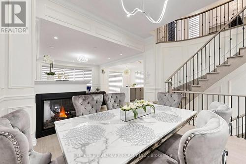 45 Morley Crescent, Whitby, ON - Indoor With Fireplace