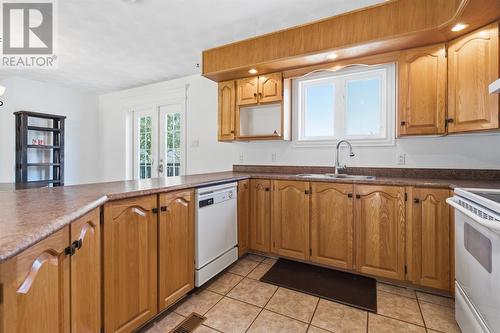 7 Clearview Drive, Burin, NL - Indoor Photo Showing Kitchen With Double Sink