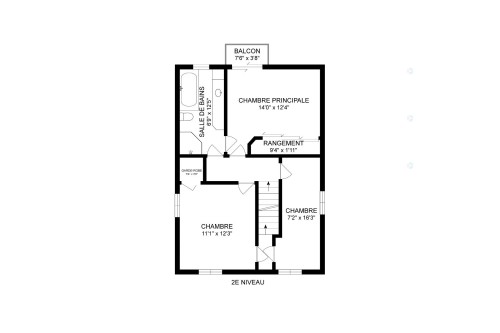 Plan (croquis) - 1187 2E Rue, Saint-Blaise-Sur-Richelieu, QC - Other