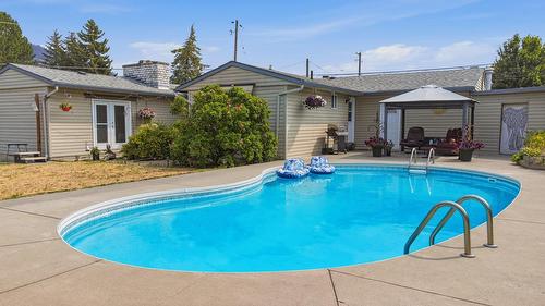 9694 School Road, Coldstream, BC - Outdoor With In Ground Pool