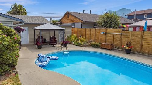 9694 School Road, Coldstream, BC - Outdoor With In Ground Pool