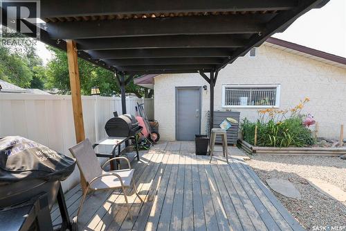 86 Straub Crescent, Regina, SK - Outdoor With Deck Patio Veranda With Exterior