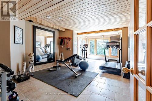 538 Rishor Avenue, Douro-Dummer, ON - Indoor Photo Showing Gym Room