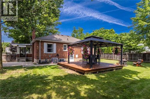 386 Patricia Drive, Burlington, ON - Outdoor With Deck Patio Veranda