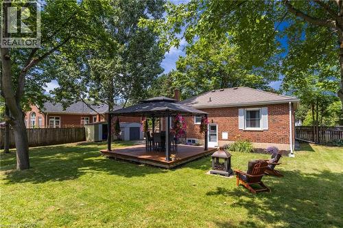 386 Patricia Drive, Burlington, ON - Outdoor With Deck Patio Veranda