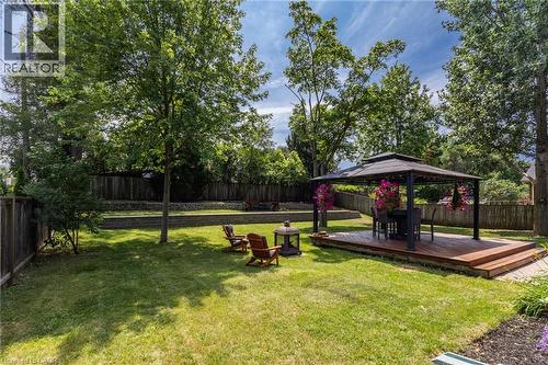 386 Patricia Drive, Burlington, ON - Outdoor With Deck Patio Veranda With Backyard