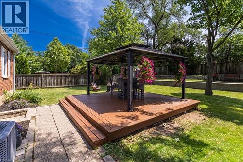 386 Patricia Drive, Burlington, ON - Outdoor With Deck Patio Veranda