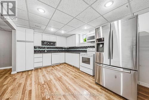 21 Moss Boulevard, Hamilton, ON - Indoor Photo Showing Kitchen With Upgraded Kitchen