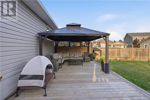 1663 Meadowlark Way, Val Caron, ON - Outdoor With Deck Patio Veranda With Exterior