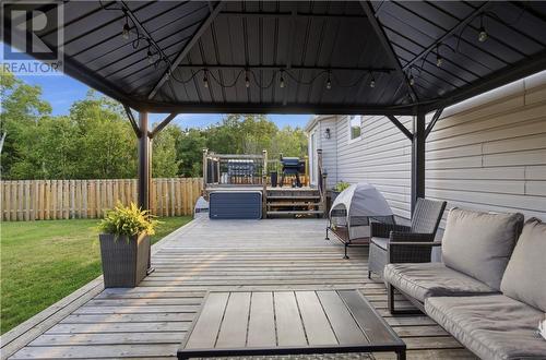 1663 Meadowlark Way, Val Caron, ON - Outdoor With Deck Patio Veranda With Exterior